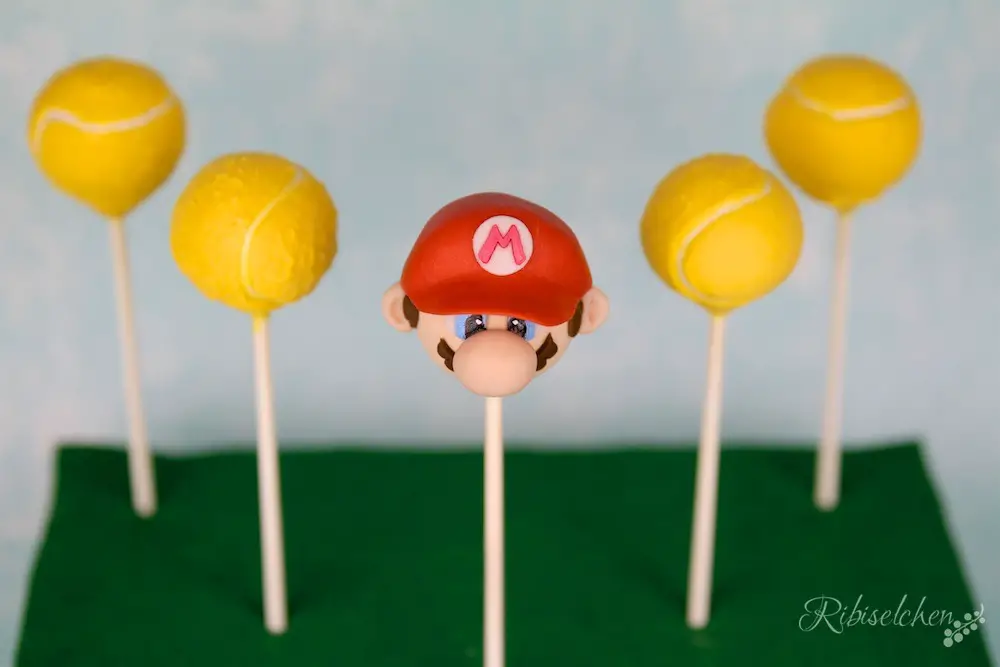 Super Mario und Tennis Cake Pops Tutorial