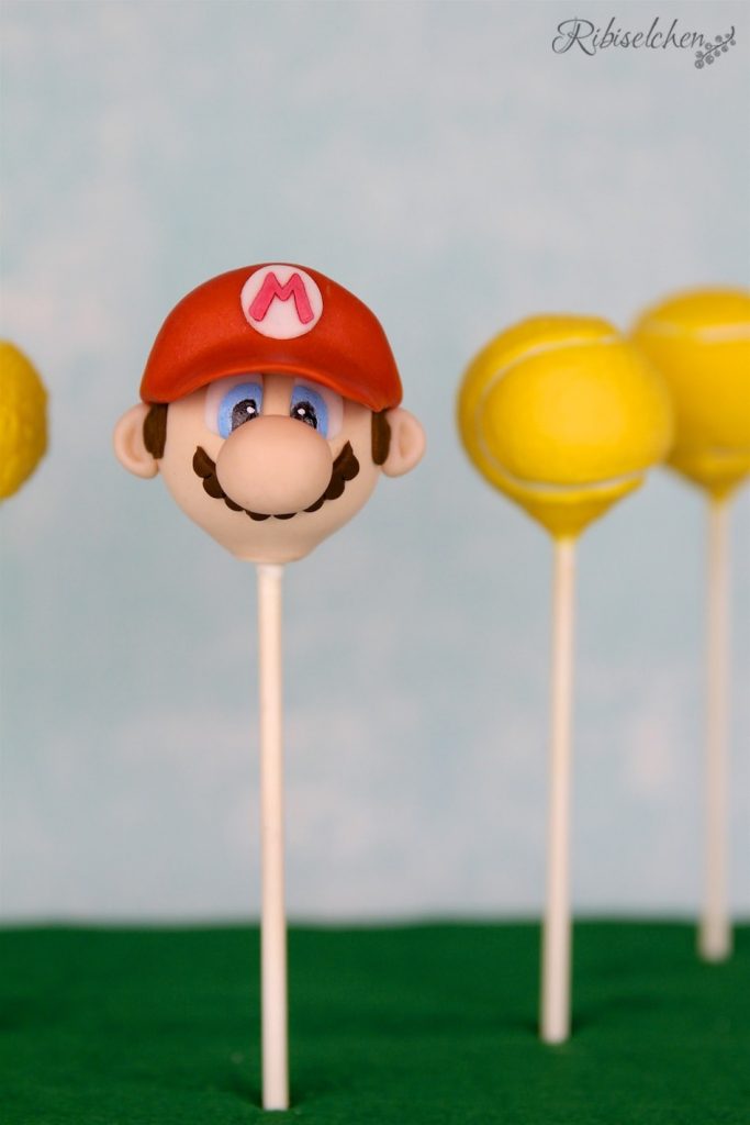 Super Mario und Tennis Cake Pop Tutorial