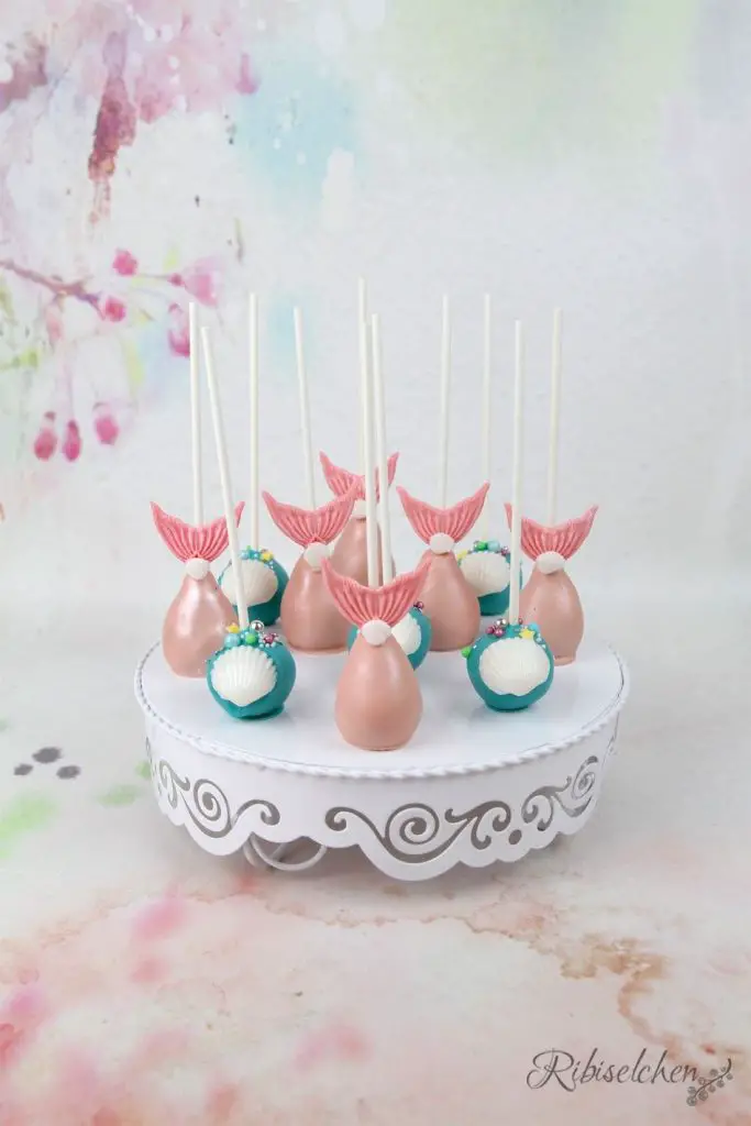 Meerjungfrauen Sweet Table Cake Pops