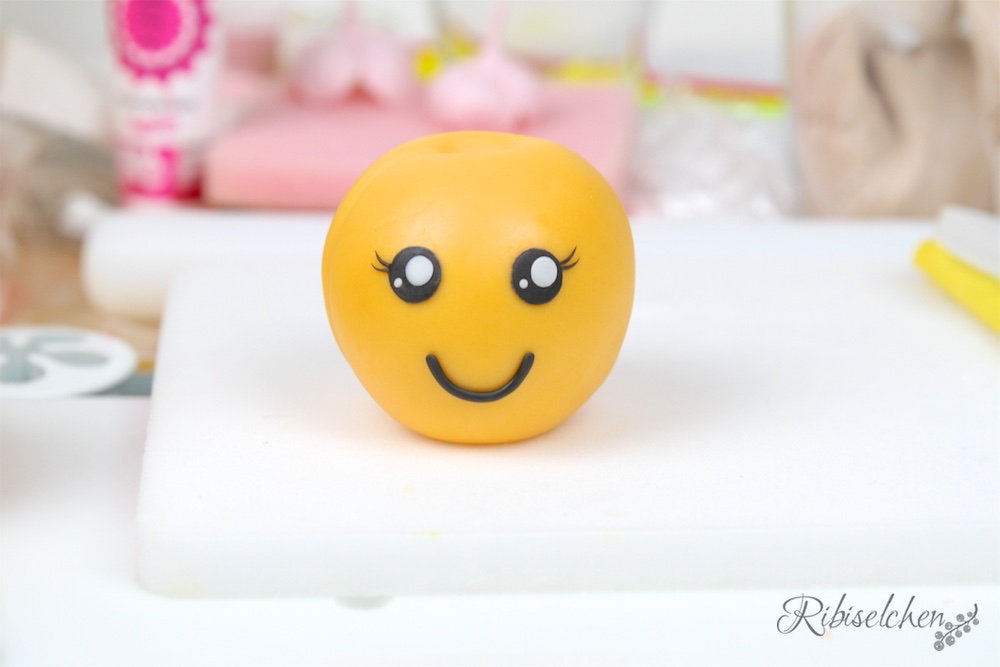 Fondant Pfirsich Kawaii