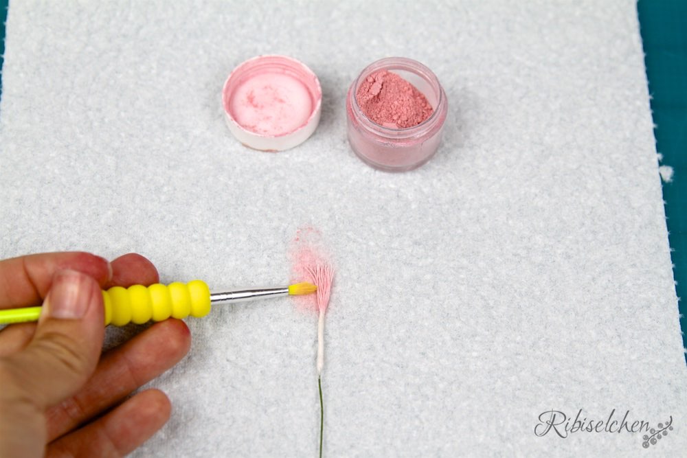 Staubgefäße für Zuckerblumen selber machen