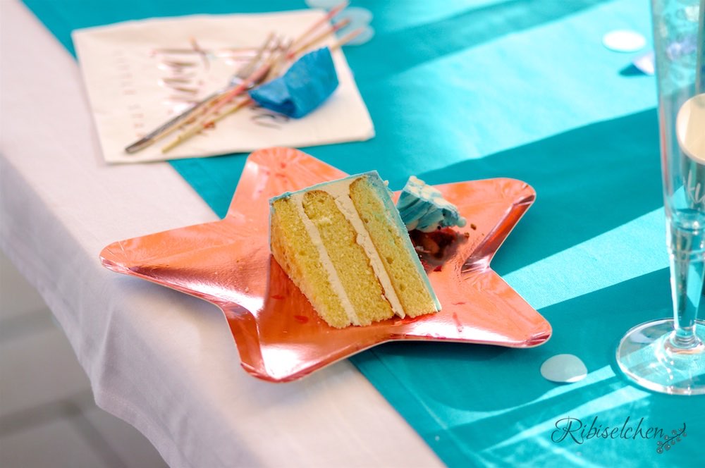 Babyparty Torte blau 