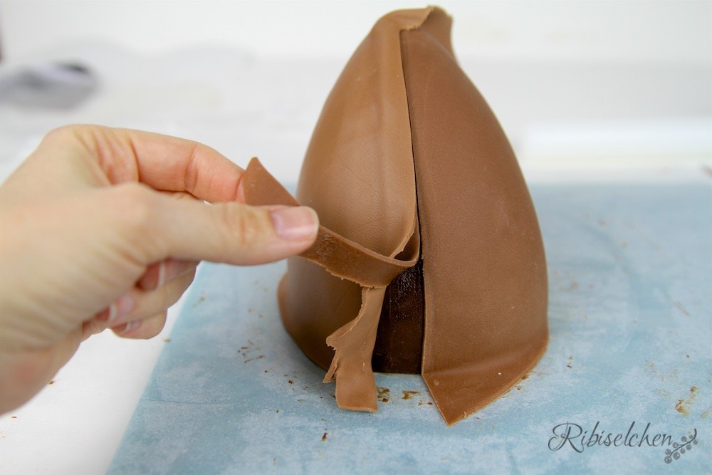 Football mit Fondant eindecken